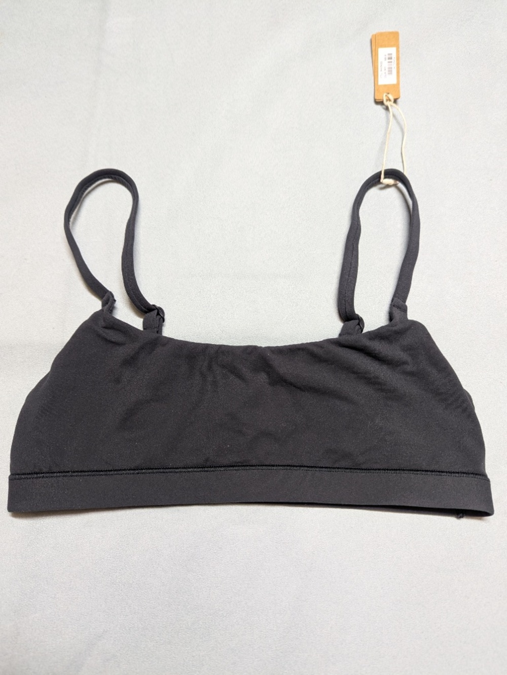 NWT Skims Cotton Jersey Scoop Bralette - Size XSmall